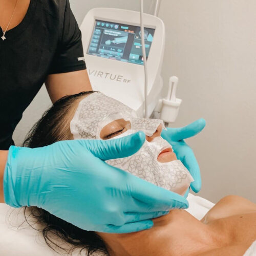 What to expect after Virtue RF Micro-needling & CoolPeel - after care mask by Franz Skin Care is included in each treatment